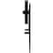 Ekena Millwork Premium Wagon Wheel Horseshoe Roller Hanger w/ Bolts for Barn Door for 1 3/8" Doors, Matte Black GB60013R2WMB - alternate 5